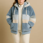 Amandine Cosy Jacket Amandine Cosy Jacket Louise Perrin Blue & White 8 