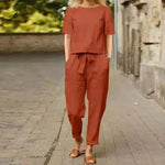 Elise Two-Piece Set Elise Two-Piece Set Louise Perrin Terracotta 8 