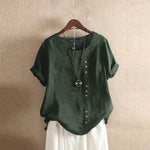 Nadine Asymmetrical Blouse Nadine Asymmetrical Blouse Louise Perrin Green 8 