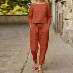 Elise Set - Long Sleeve Edition Elise Set - Long Sleeve Edition Louise Perrin Terracotta 8 