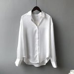 Lauriane Satin Blouse Lauriane Satin Blouse Louise Perrin White 8 