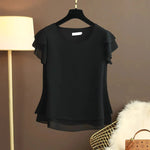 Mirela Ruffle Blouse Mirela Ruffle Blouse Louise Perrin Black 8 