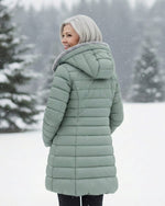 Marianne Quilted Coat - Wool-Effect Marianne Quilted Coat - Wool-Effect Louise Perrin 
